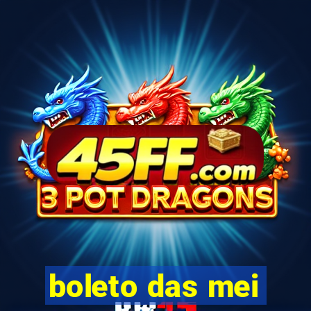 boleto das mei